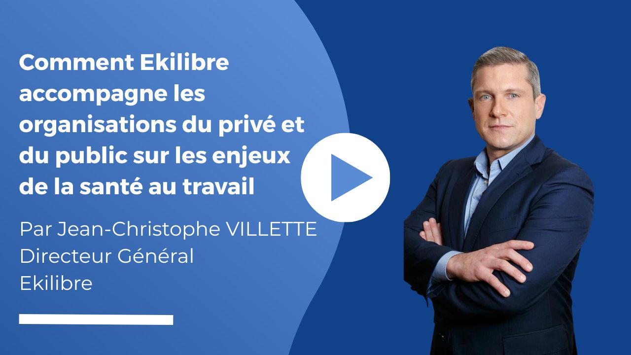Vidéo Ekilibre page accueil site internet